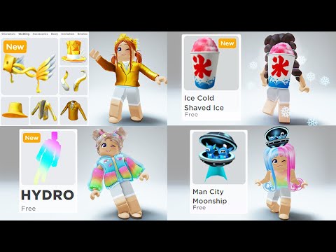 22 FREE ROBLOX ITEMS YOU NEED 😲😍 (COMPILATION)