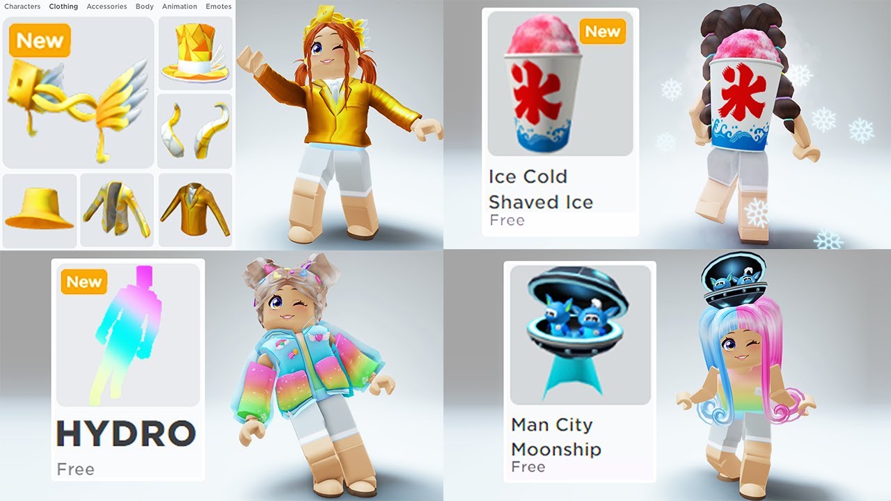 🔨] FREE ITEMS ✨ - Roblox