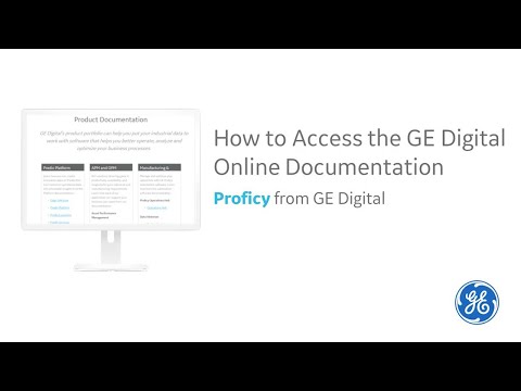 How to Access the GE Digital Documentation