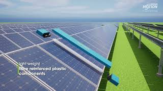 Premium Motion: Solar Panel Cleaning Robot