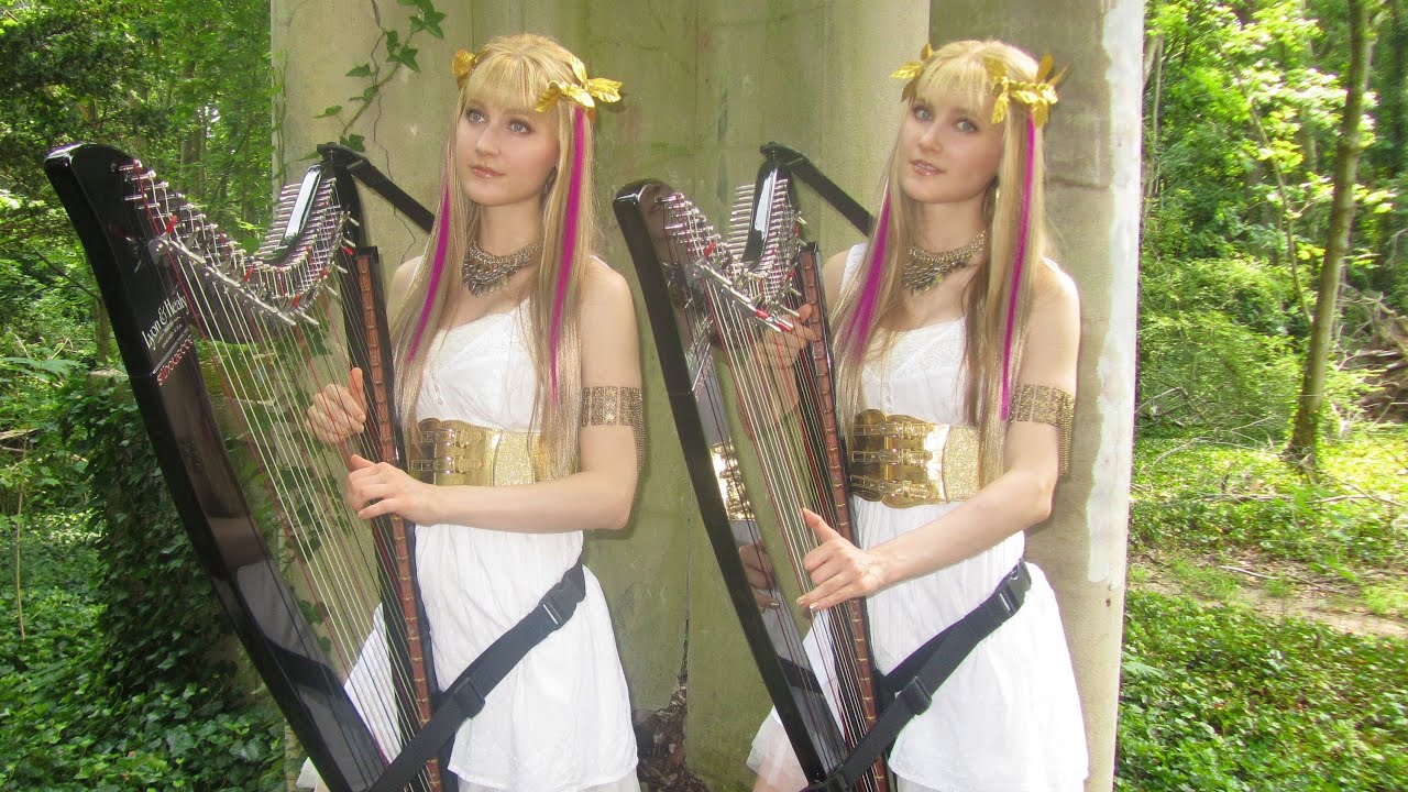 SAINT SEIYA Medley - Harp Twins - Camille and Kennerly