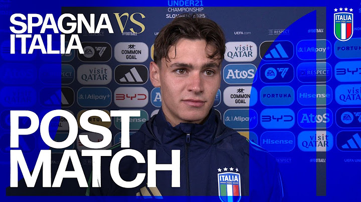 Le parole degli Azzurrini | Spagna-Italia 1-1 | Under 21 EURO 2025