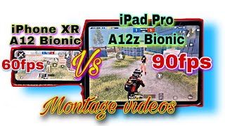 iPhone XR vs iPad Pro 11 (2020) - A12 Bionic vs A12z Bionic Chipset | 60fps vs 90fps | Montage
