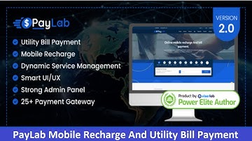 PayLab Mobile Recharge And Utility Bill Payment Platform Review