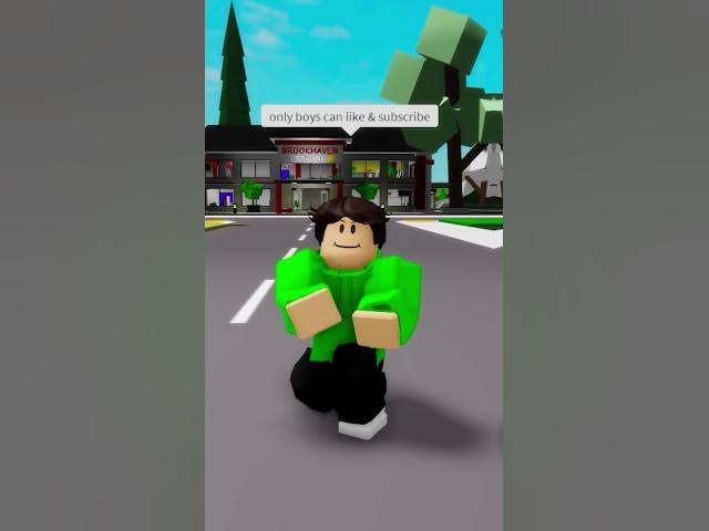 WATCH This VIDEO Only if you're a BOY!👦#brookhaven #robloxbrookhaven