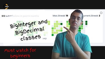 #20 || BigInteger and BigDecimal class || CP
