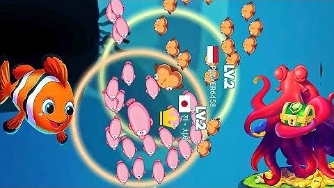 Fish Go.io 🐟🐠🐙 - Be the fish king Mod 2. Part 1{ iOS, Android Gameplay 2022}