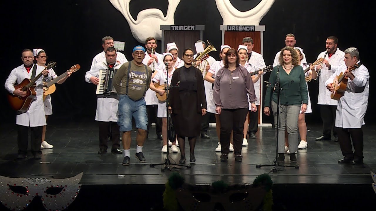 Bailinho da Fonte do Bastardo - O dedo do Chico e o galo da mãe - Carnaval 2019