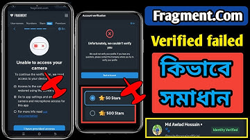 Fragment Verified Rejected | Fragment Unable  to access camera | Fragment Unfortunately |