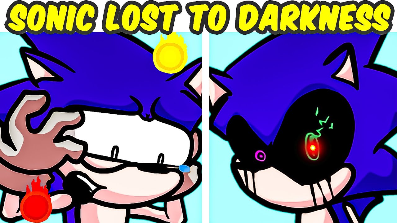 FNF Lost To Darkness Sonic Vs Xain - Play FNF Lost To Darkness