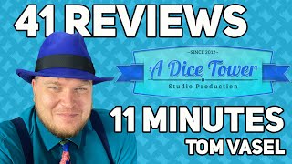 41 Reviews in 11 Minutes - with Tom Vasel