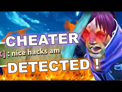 Dota 2 Cheater AntiMage พร้อม HACK ต้องดู !!!