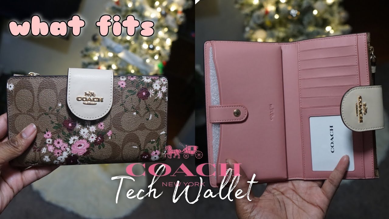 coach tech wallet