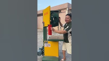 High-Efficiency Band Saw for Log Cutting: Durable and Versatile for Woodworking