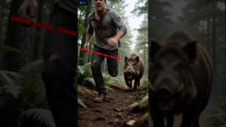 Last Second Escape: Built a Dream Treehouse to Survive a Wild Boar Attack