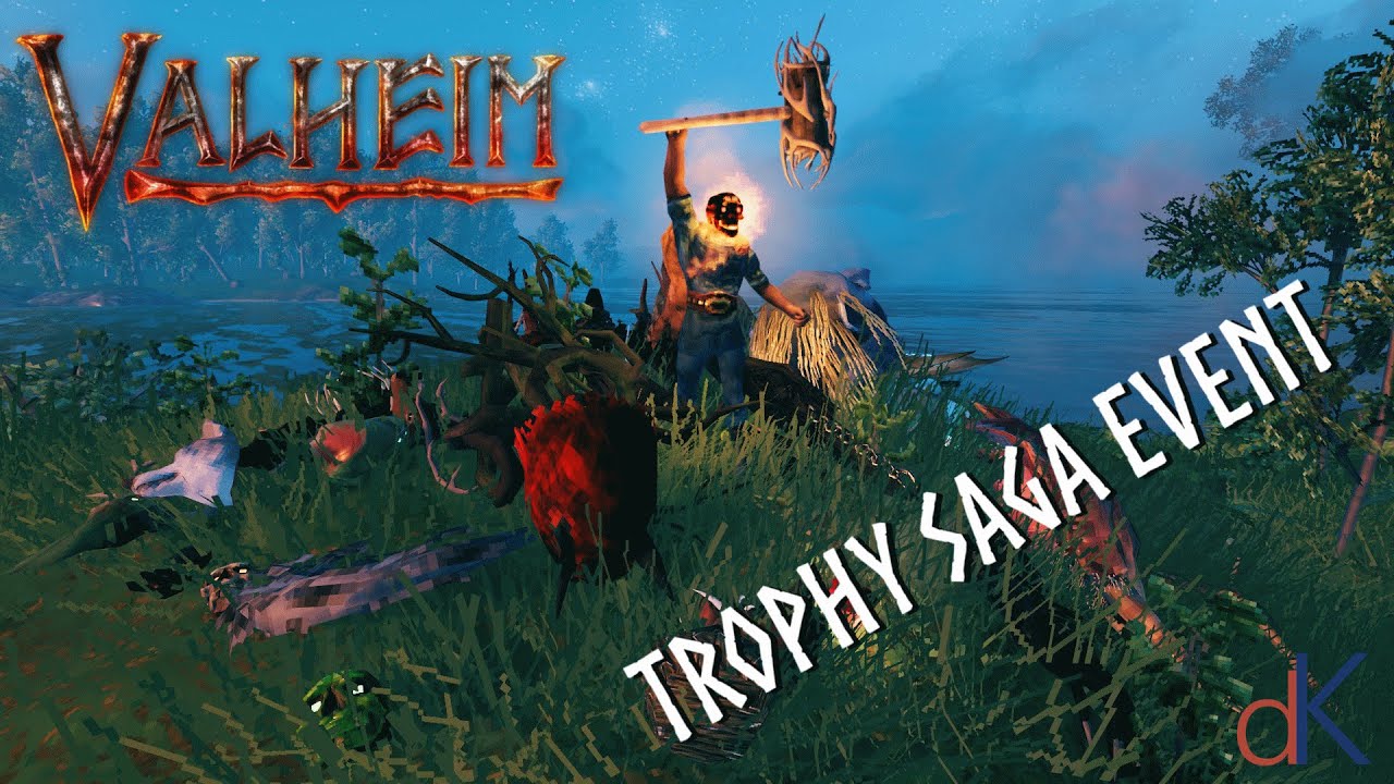 Valheim Trophy Hunt - SAGA 3hr Event! (DE/EN)