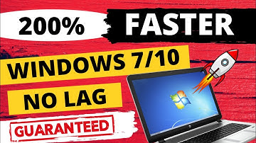 Windows 7 VERY SLOW..? | Here