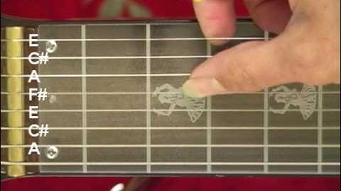 A6 Tuning Lesson Lap Steel Guitar
