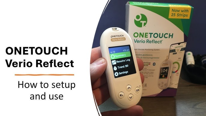 OneTouch Verio Diabetic Test Strips for Blood Sugar Monitor