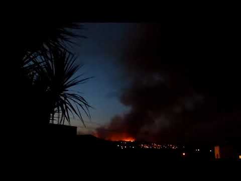 Incêndio Eiriz\Sanfins de Ferreira em Paços de Ferreira a 12 agosto 2017