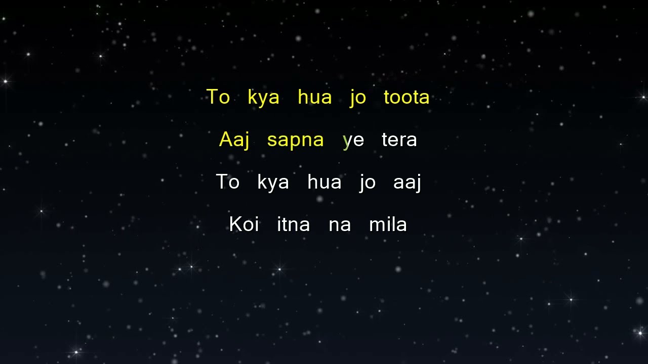 Waqt Ki Baatein Dream Note Karaoke Version YouTube Waqt Ki Baatein Dream Note Karaoke Version YouTube