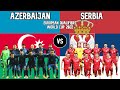 Azerbaijan vs Serbia Football National Teams 2021