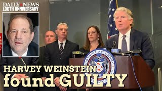 Manhattan District Attorney: 'Harvey Weinstein has finally been held accountable for crimes'