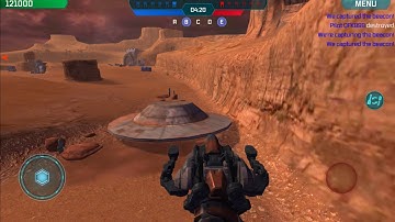 War Robots - Crashed UFO on Canyon Map!
