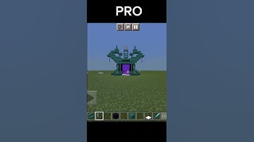 NOOB VS PRO VS HACKER || MINECRAFT nether portal