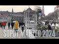 Sopot  monciak  molo  centrum  marzec 2024