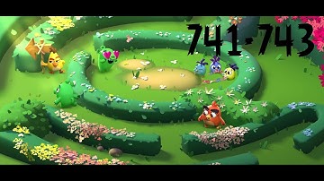Angry Birds Journey: Level 741-743