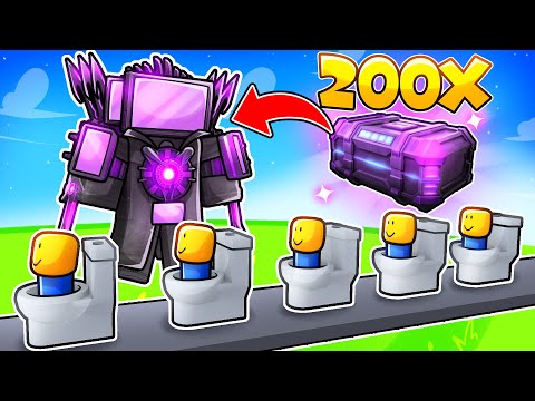 200 *Godly* Crates For Tv-Man!