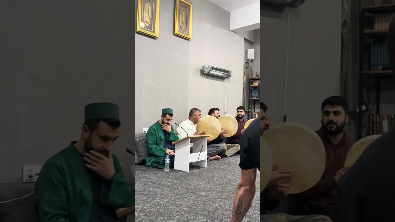 Dergahta ilahiler ile muhabbet 