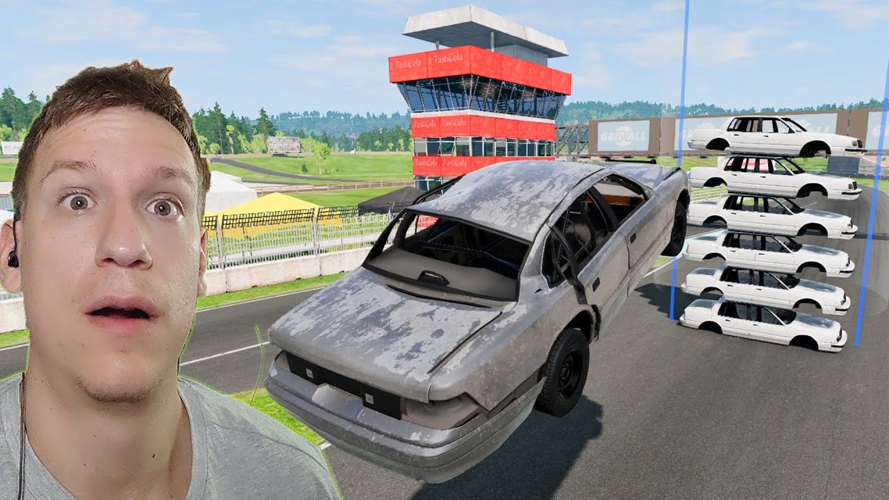 1 Avto Proti 6 Avtom | BeamNG.Drive