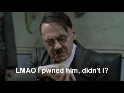 Hitler Reacts to Losing the Epic Rap Battle of History