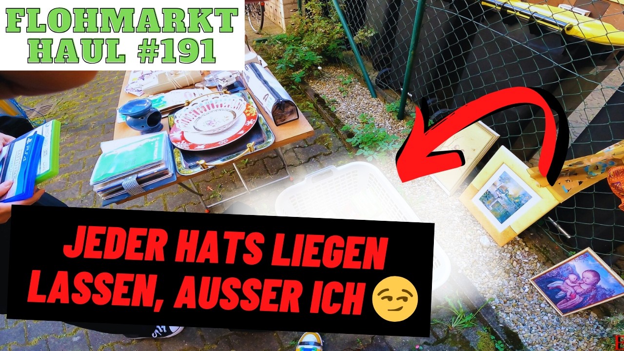 Pro RETRO GAME nur 2,50€ 😎 Flohmarkt Tour ist mal wieder eskaliert