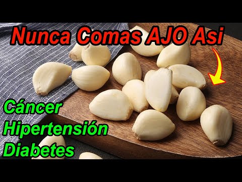 El AJO se convertirá en VENENO en tu cuerpo si lo comes ASÍ