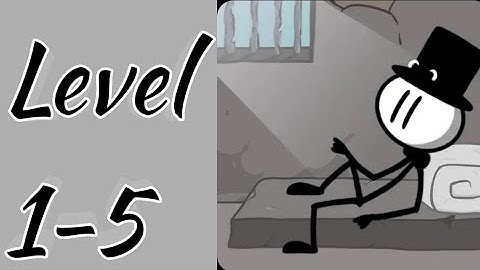 Prison Break: Stickman Adventure Level 1 2 3 4 5 The First Escape Android Gameplay Walkthrough