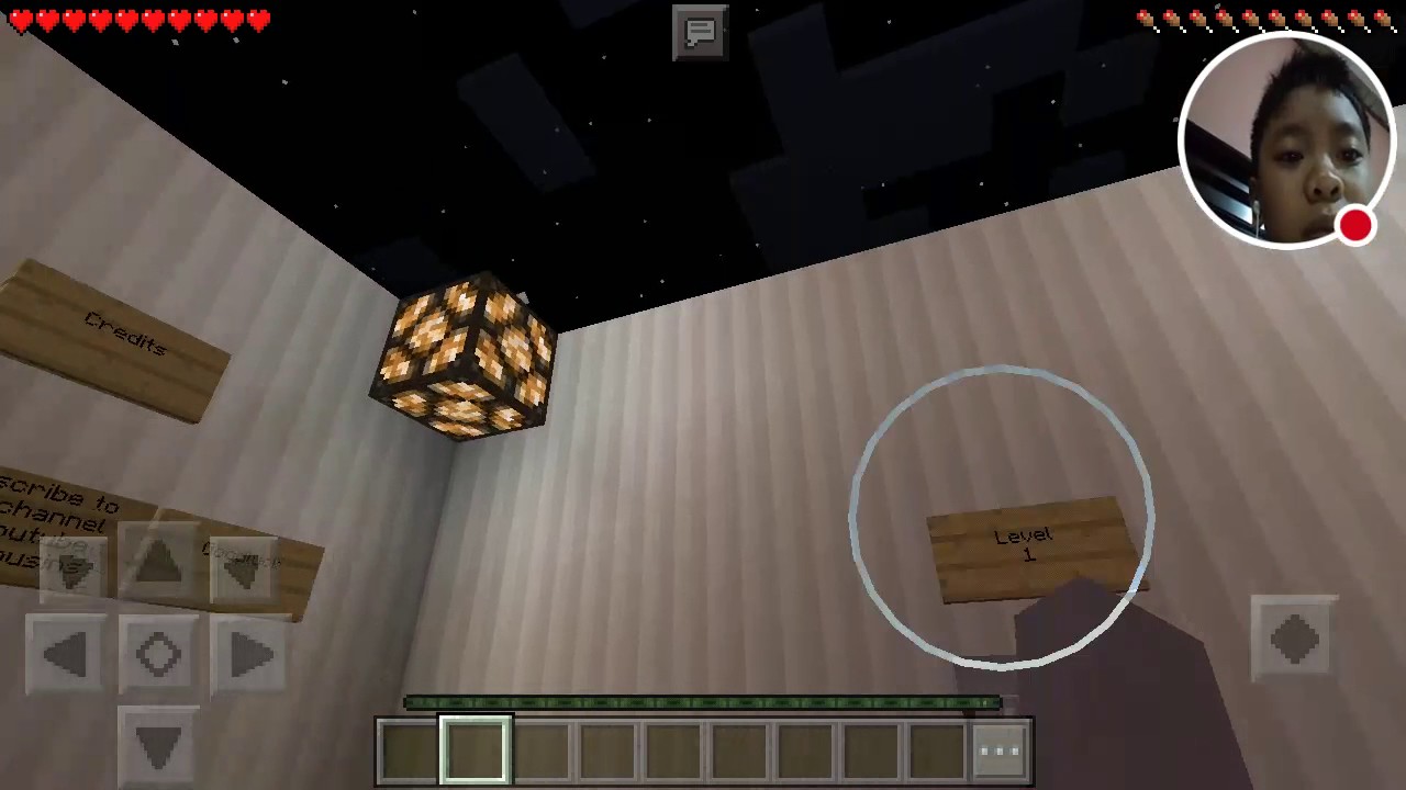 My Minecraft Pocket edition 'FIND THE BUTTON' YouTube