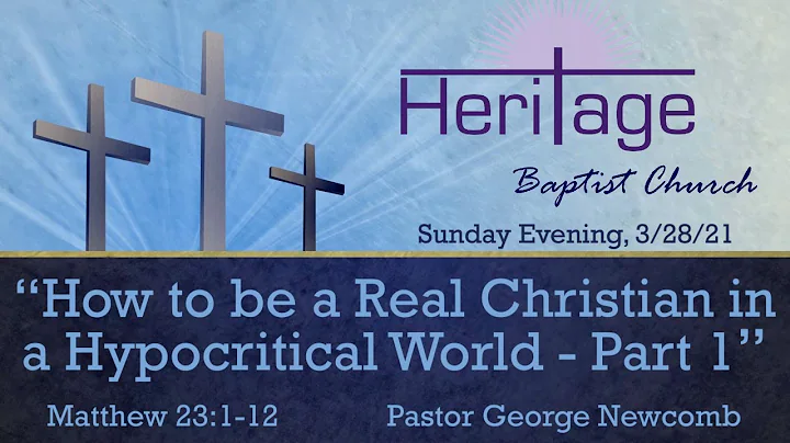 3/28/21 Sunday Evening Service at HBC: "How To Be ...