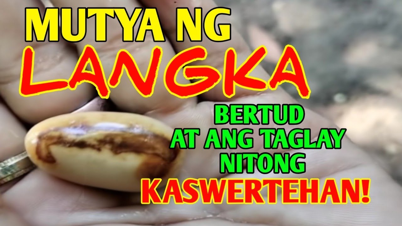 MUTYA NG LANGKA... BERTUD AT TAGLAY NITONG KASWERTEHAN 