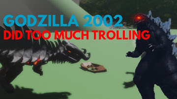 FINISHED Godzilla 2002 Model REVEALED | Roblox Project Kaiju