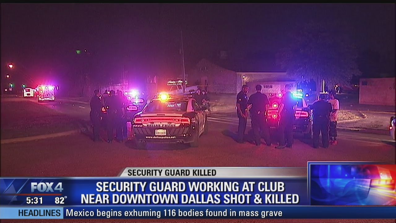 Family mourns after Dallas nightclub security guard shot dead - YouTube