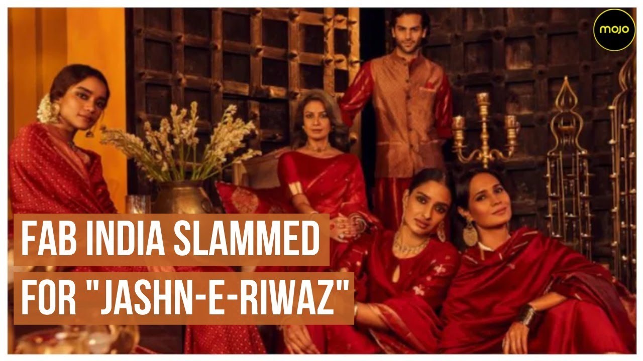 FabIndia drops Jashn-e-Riwaaz online ad on Diwali collection after right wing calls for #Boycott - YouTube