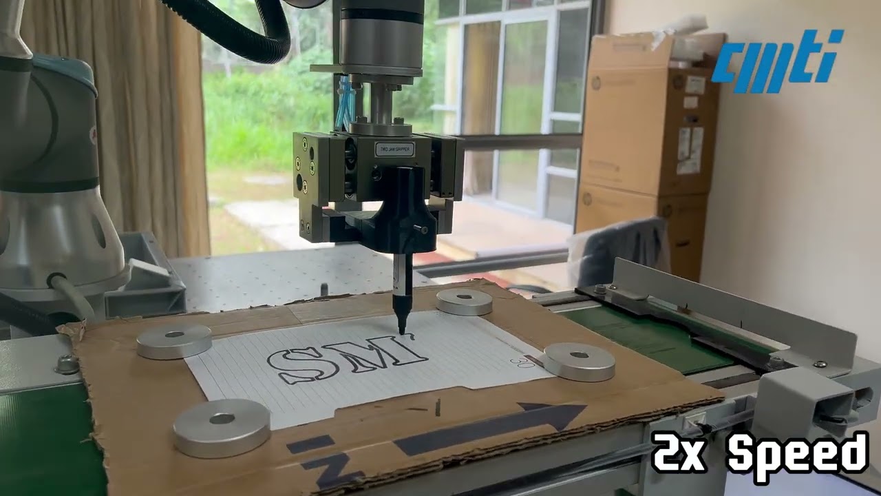 I Made an Industrial Robot Write Like an Artist 🎨🤖