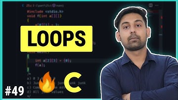 Loops In C | Basic Concept ( Intro. ) |  In Hindi | By Nirbhay Kaushik
