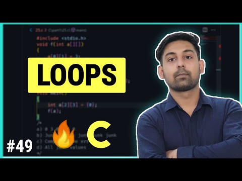 Loops In C | Basic Concept ( Intro. ) |  In Hindi | By Nirbhay Kaushik