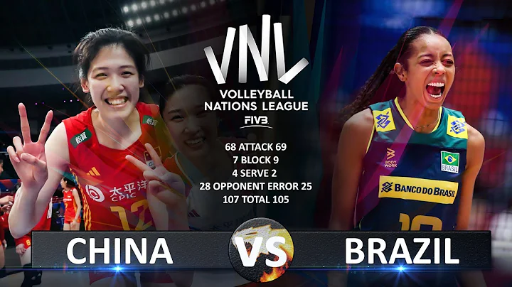 China vs Brazil | Women's VNL 2023 - DayDayNews