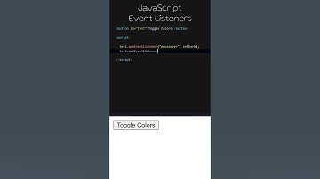 Add Event Listener in JavaScript