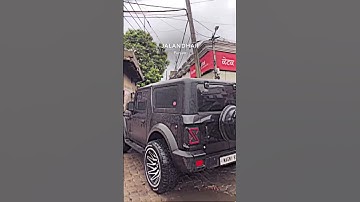 Thar fully modified 🚨🔫||#tharlover #modifiedthar #viralshorts #shorts